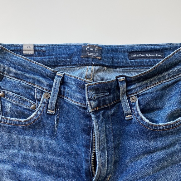 Citizens of Humanity Rocket Crop High Rise Skinny - Picture 3 of 6